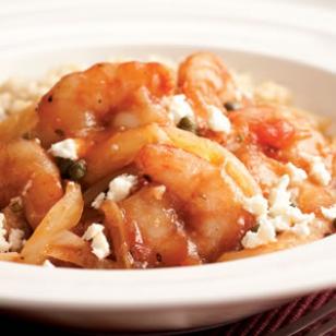 Sun-Dried Tomato & Capers Shrimp