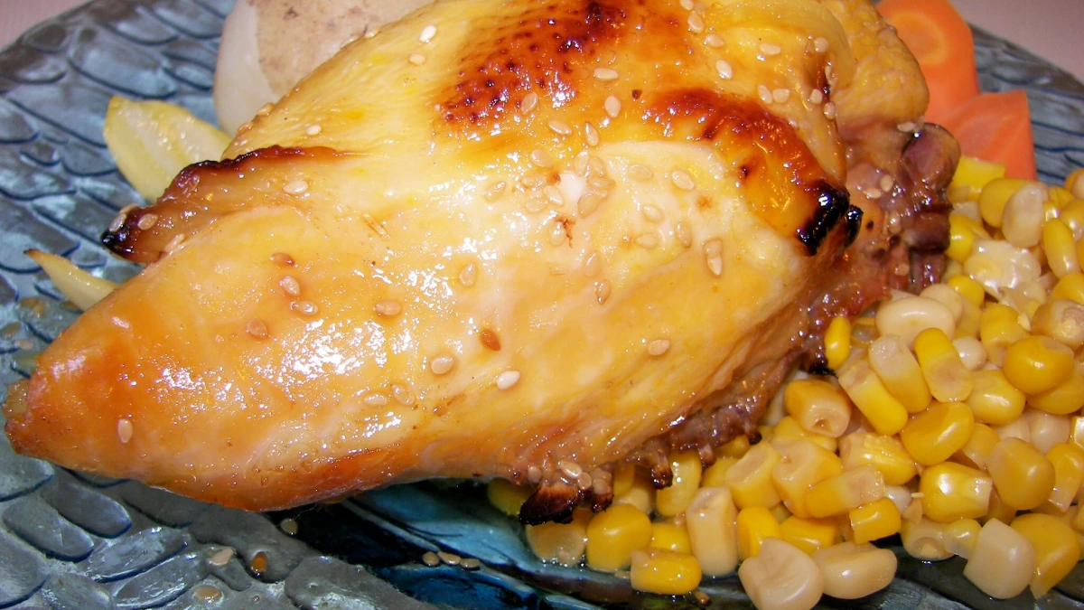 Saffron-Scented Lemon Chicken with Spring Vegetables