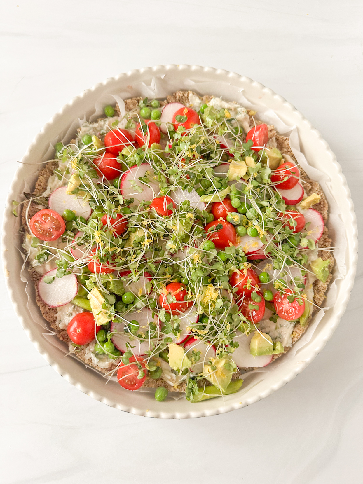 Herbed Spring Tart