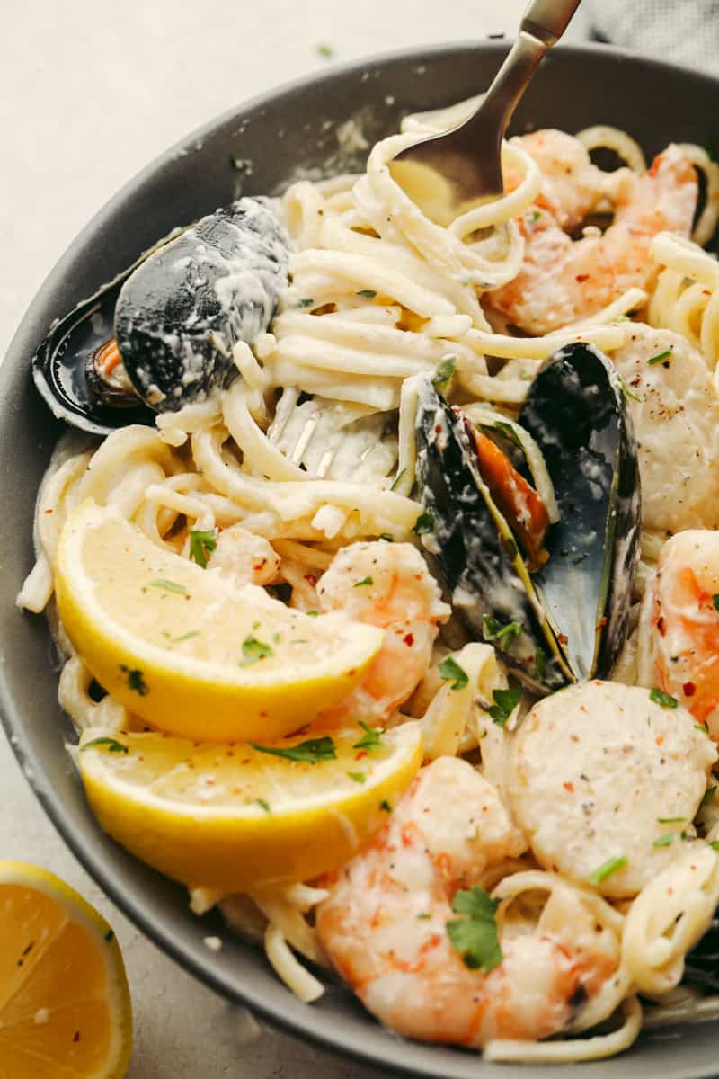 Divisional Seafood Pasta