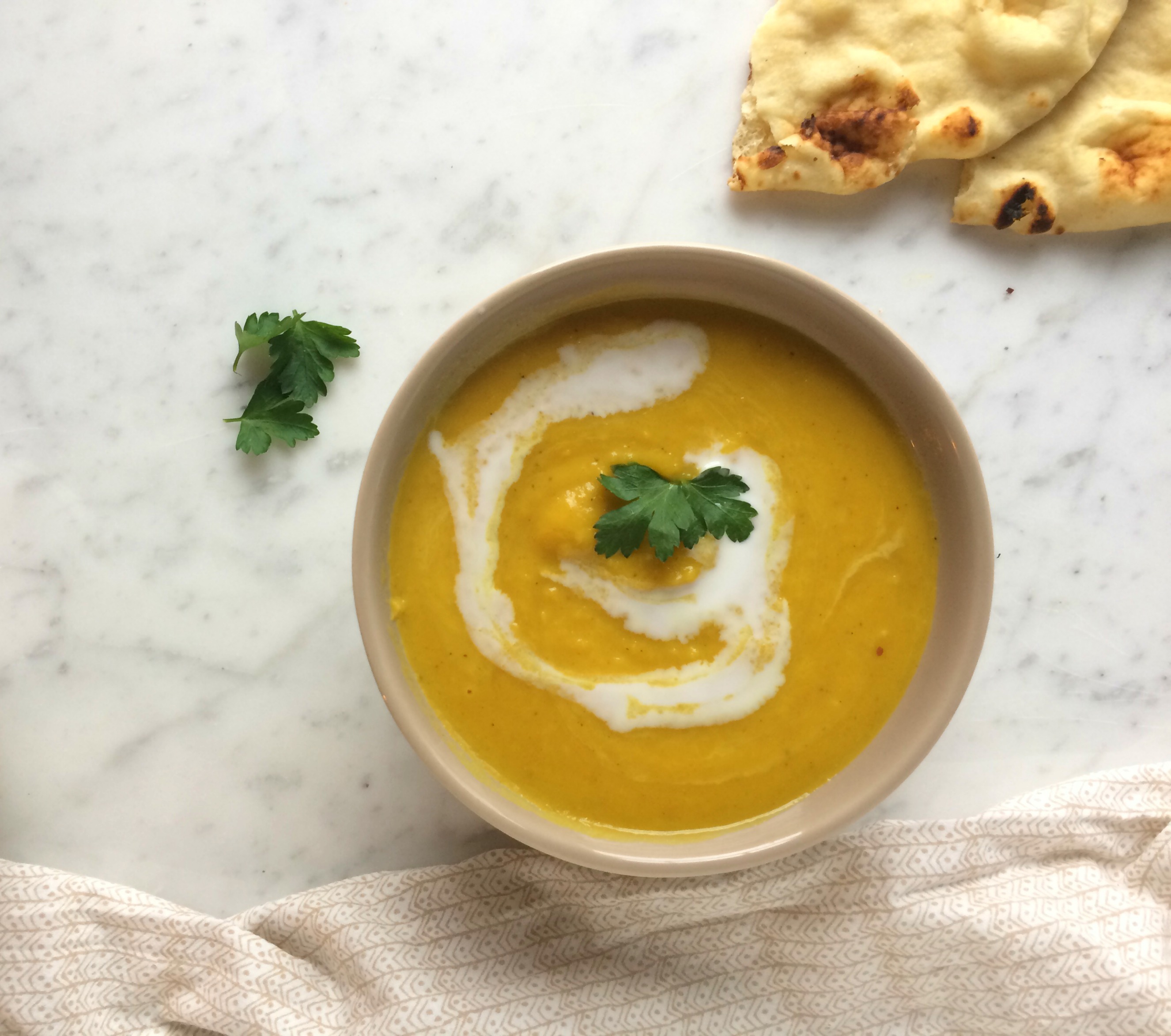 Secret Power Soup with Ginger and Coconut