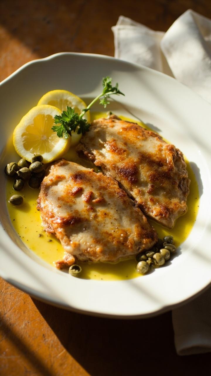 Wealthy Chicken Piccata