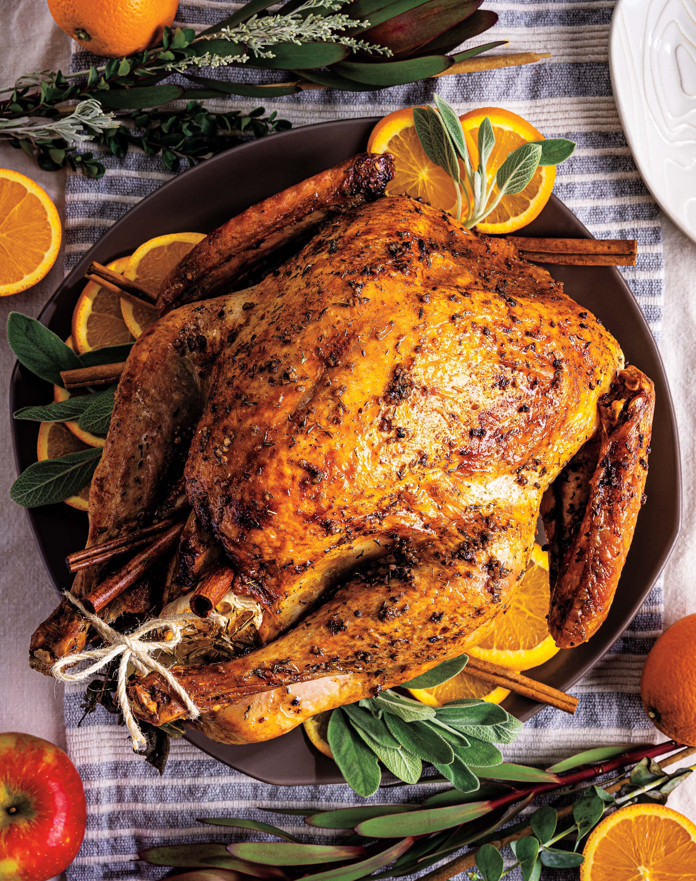 Citrus-Herb Turkey 'Pulled' with Root Vegetables