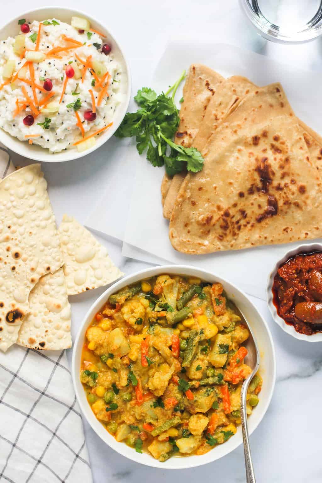 Vegetable Korma with Cashews
