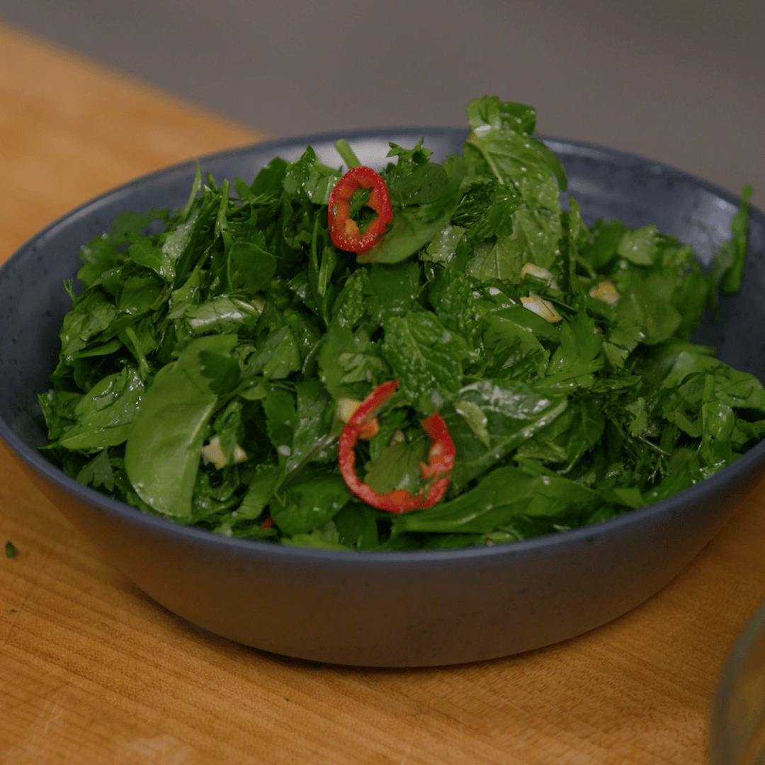 Chalo Reels Fresh Herb Salad