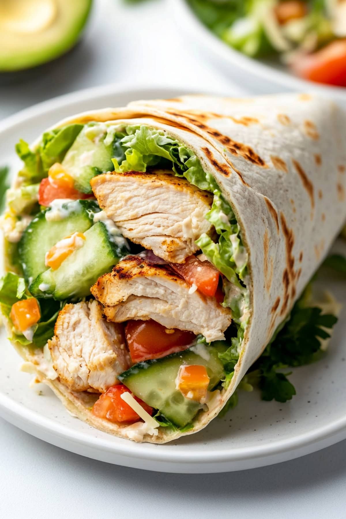 Red Carpet Chicken Wrap