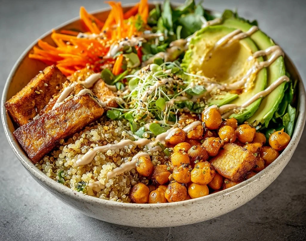 Miso-Glazed Sweet Potato Bowls with Sesame Greens