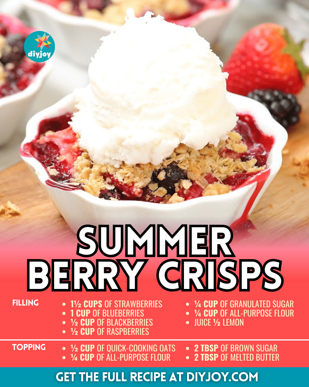 Goodbye Summer Berry Crisp