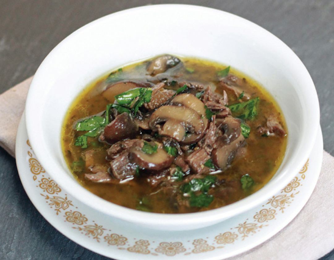 Minnesota Creamy Mushroom and Beef Stew