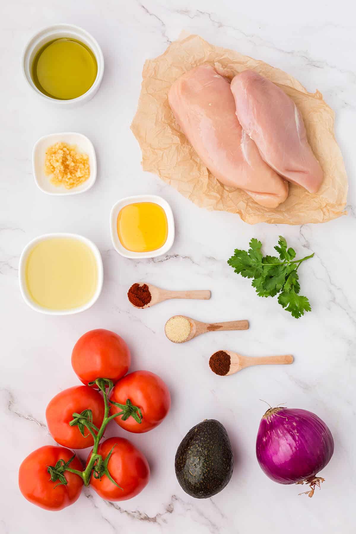 Crispy Herb-Crusted Chicken with Avocado Salsa