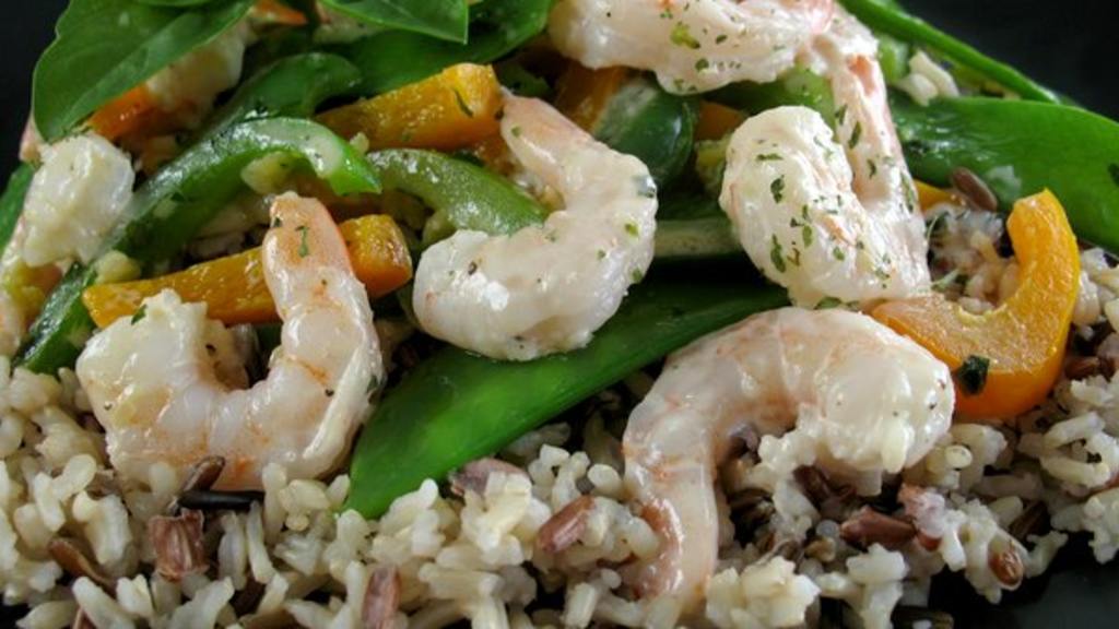 Sizzling Garlic Butter Shrimp Stir-Fry