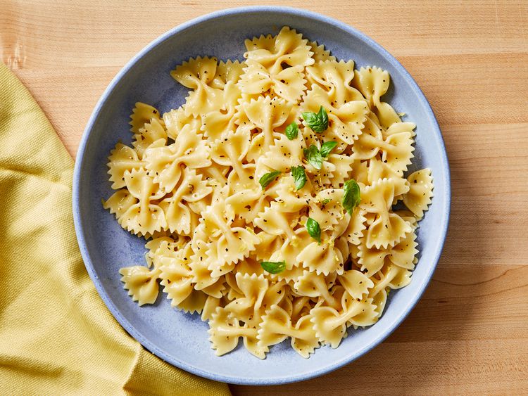 Speedy 15-Minute Lemon Herb Pasta