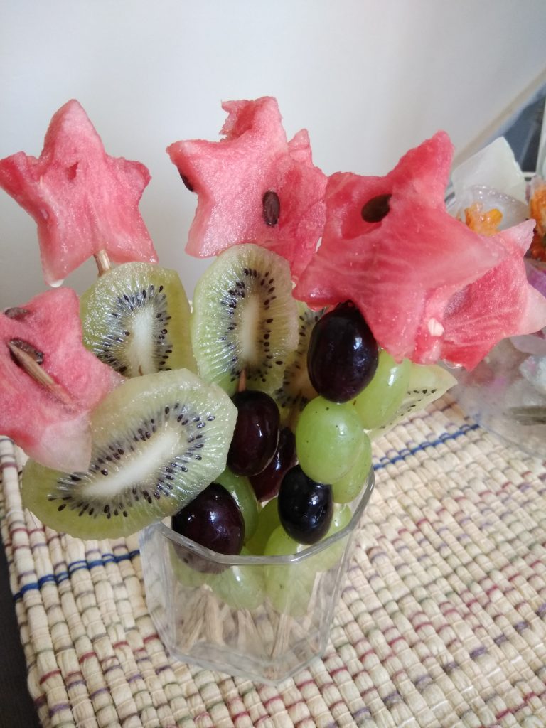 Zoo-Animal Fruit Skewers