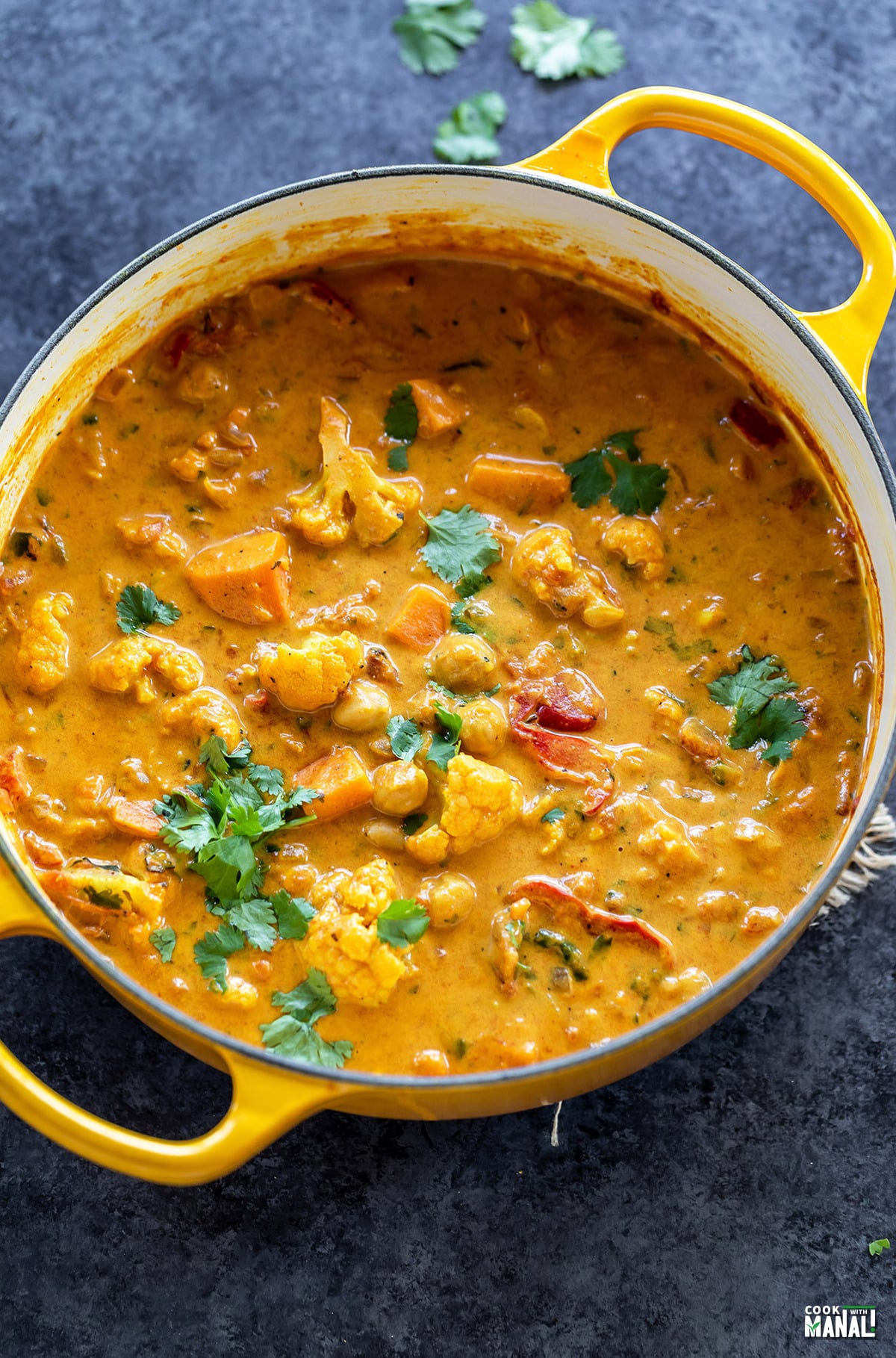 Tamil Spiced Chickpea Curry with Coconut Milk