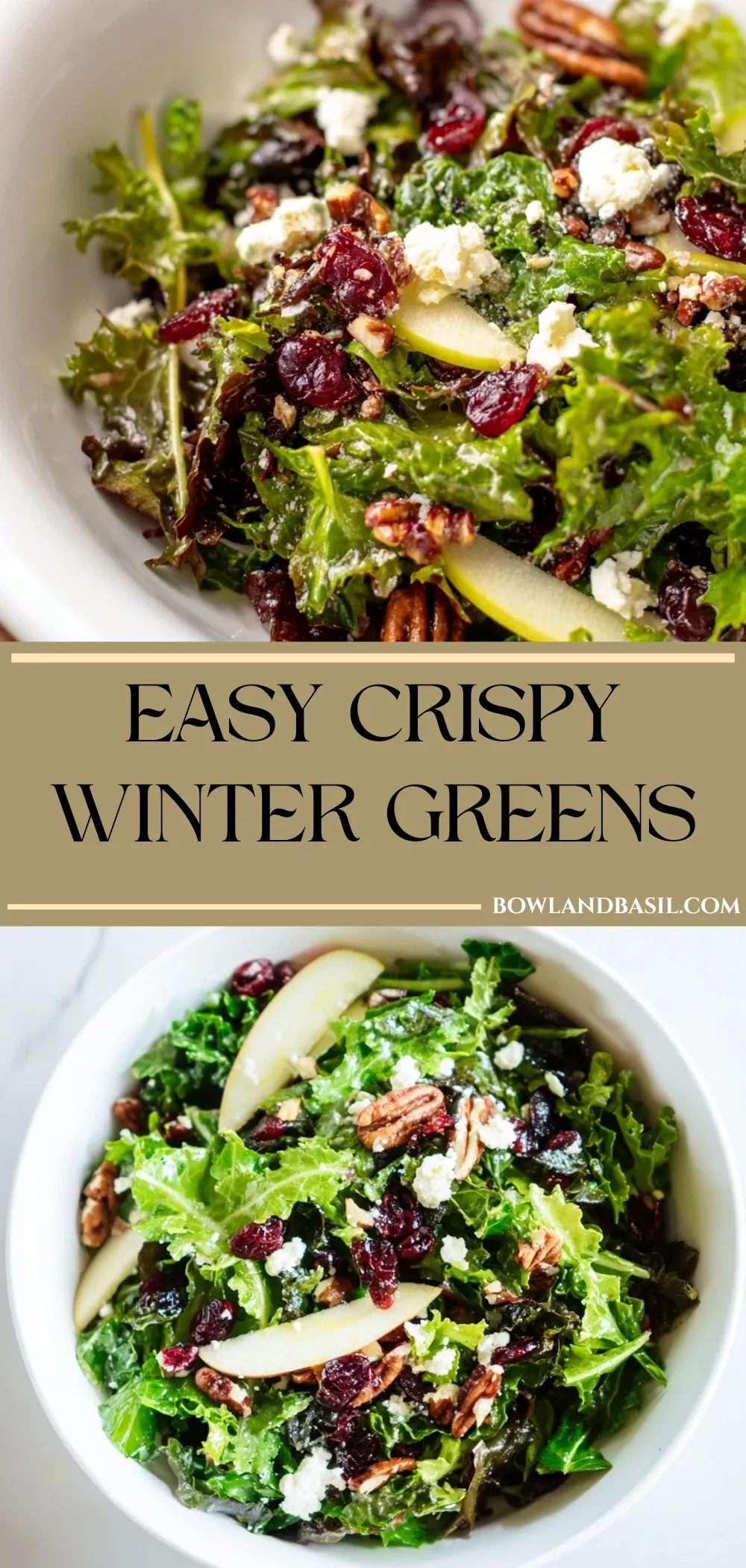 Holiday Greens Salad with Citrus Vinaigrette