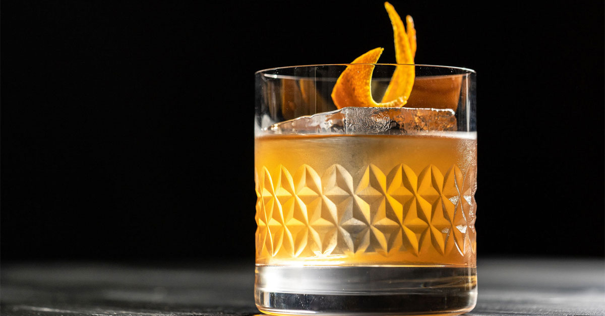 Peaty Scotch Old Fashioned