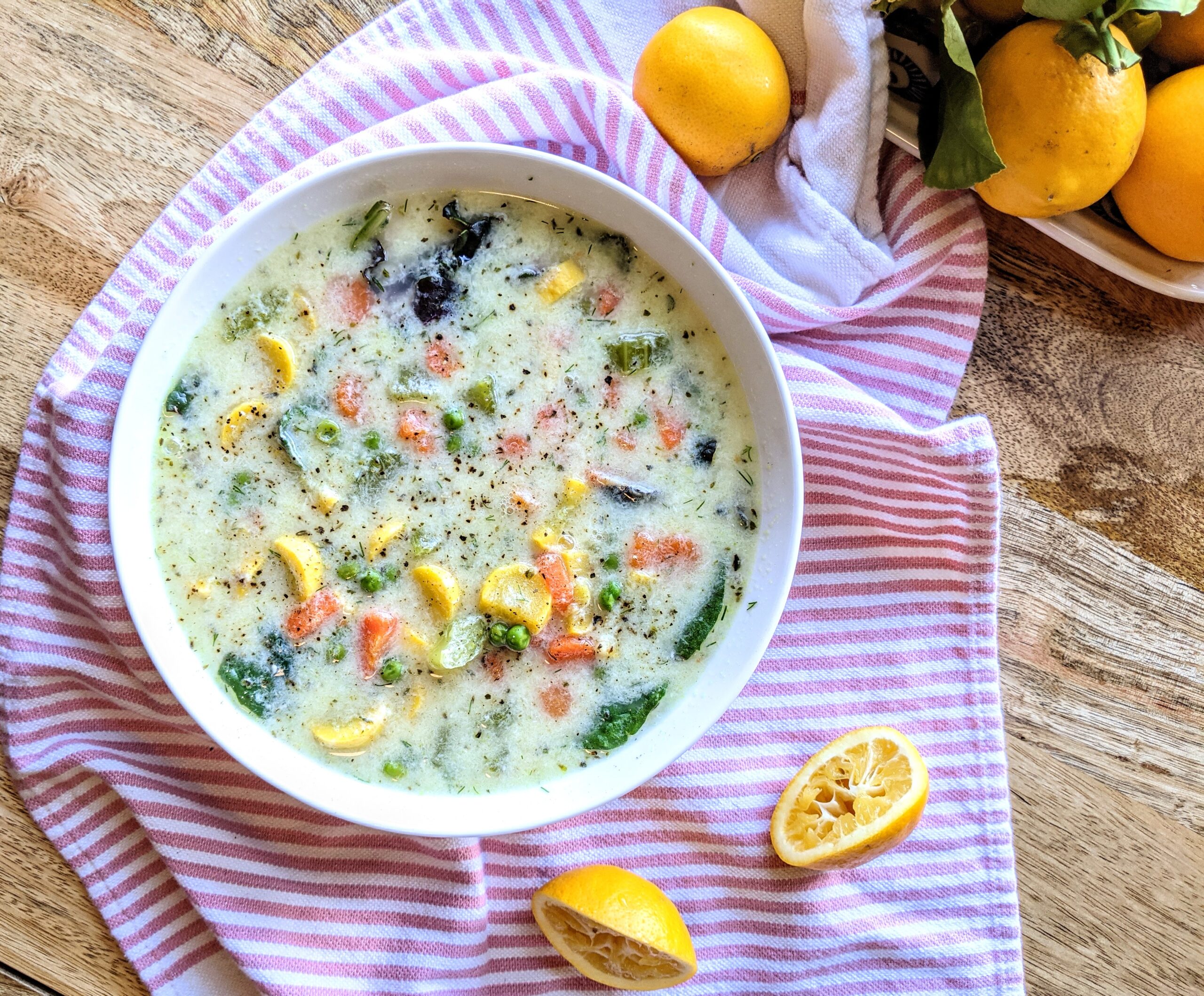Gentle Garden Vegetable Soup