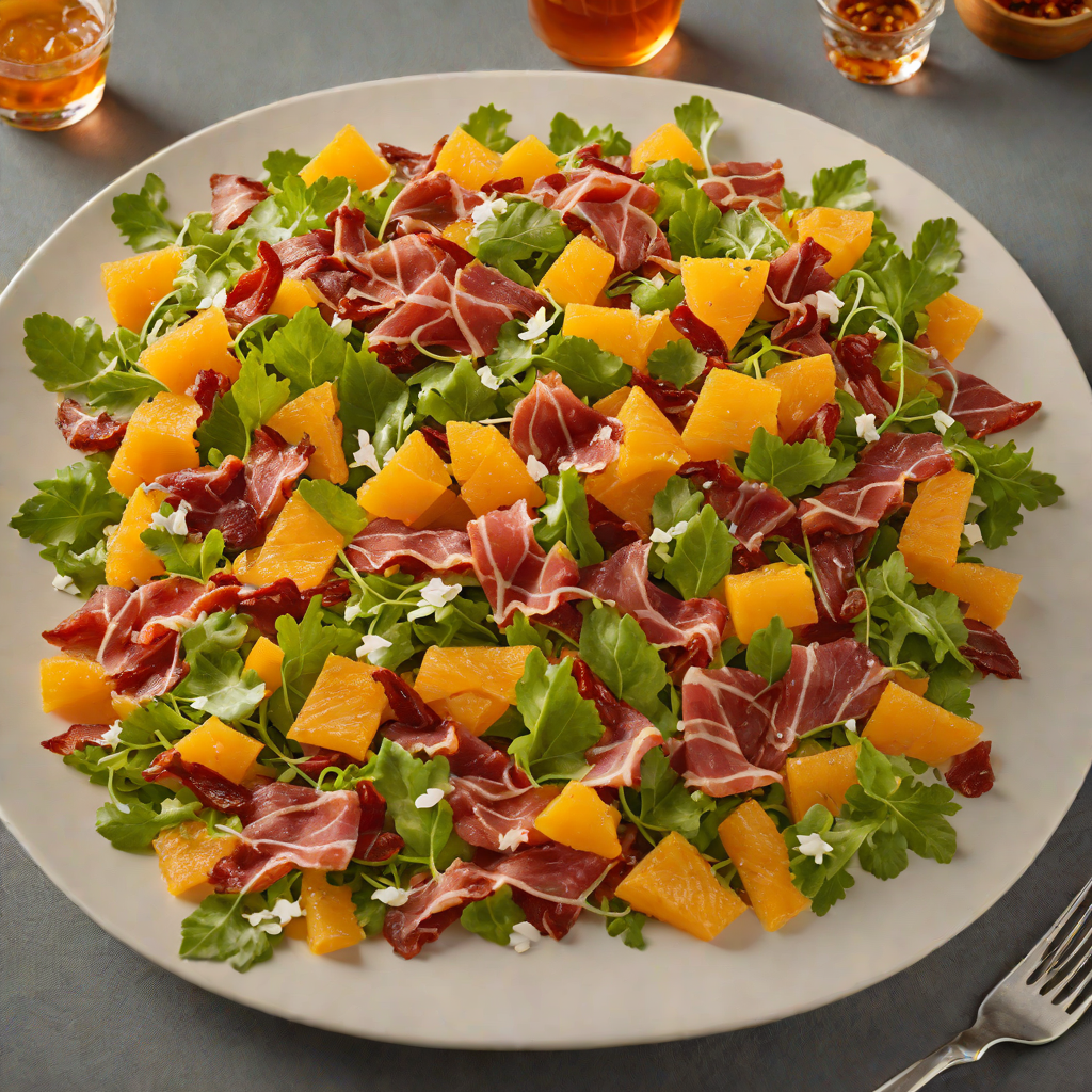 Aperol-Orange Salad with Crispy Prosciutto