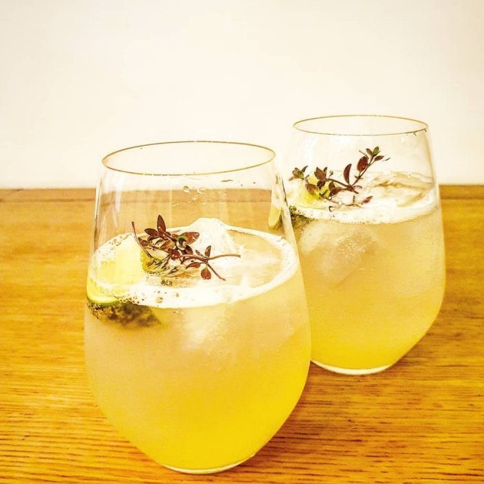 Elderflower & Lemon Blossom Spritzer