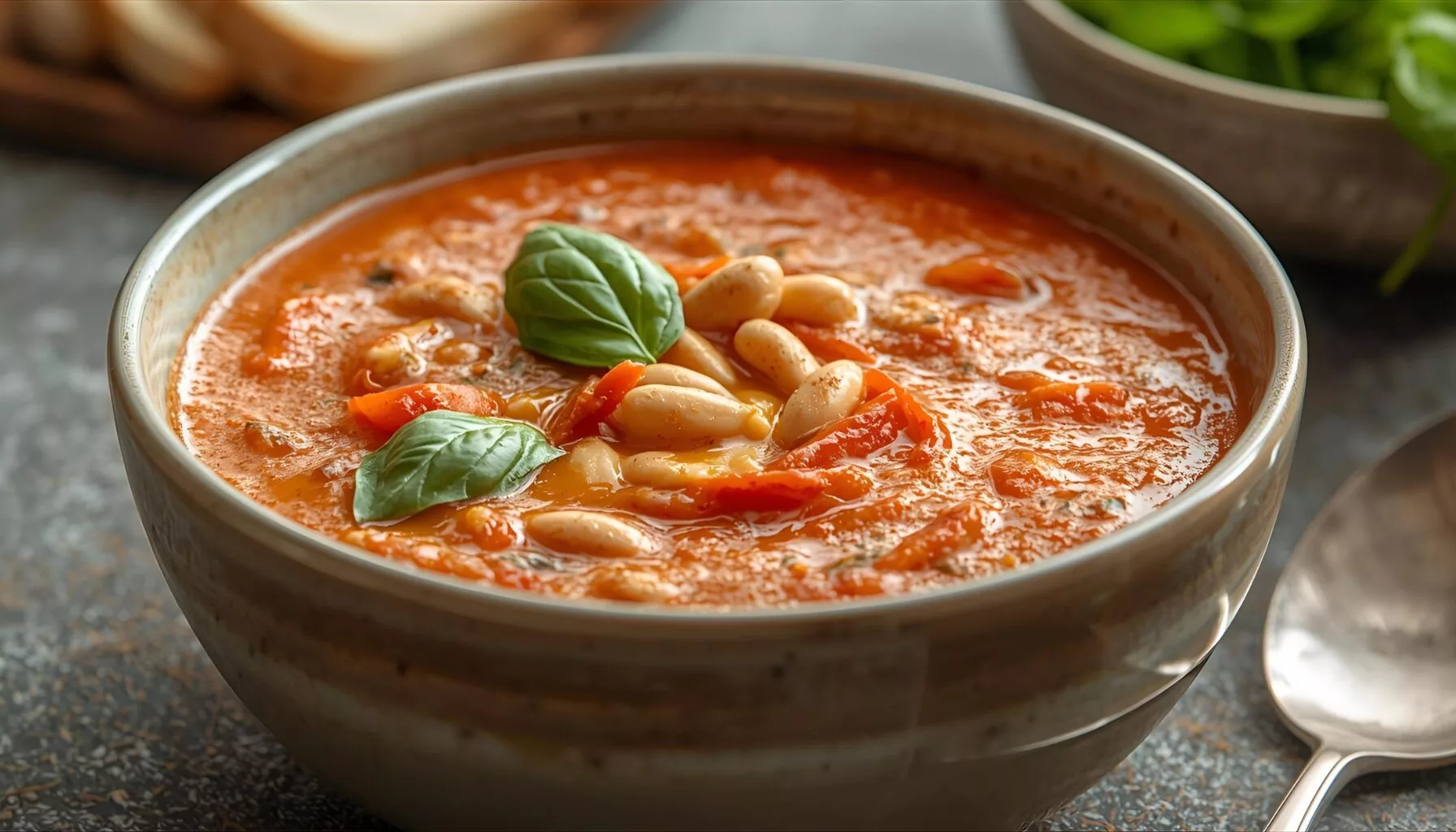 Synonym Soup: Creamy Tomato Basil