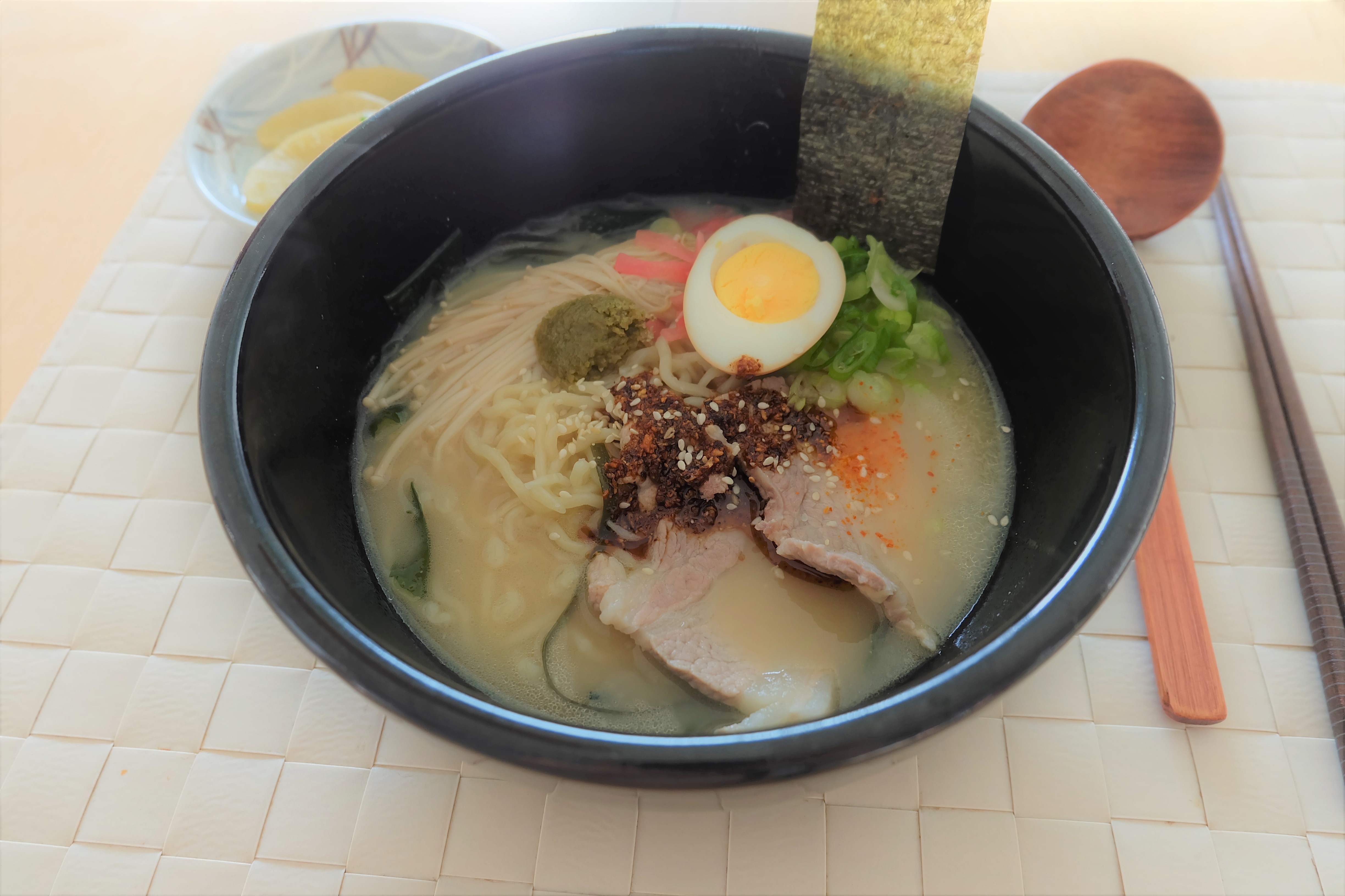 Hakata-Style Pork Bone Ramen with Perfect Umami Broth