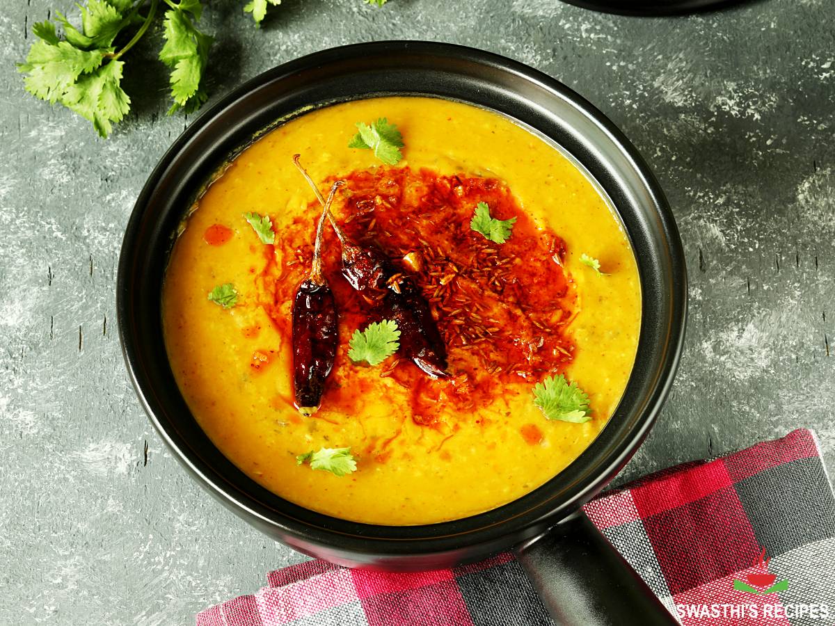 Classic Indian Dal Tadka with Slow-Simmered Lentils