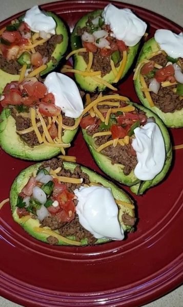 Half-Shell Avocado Tacos