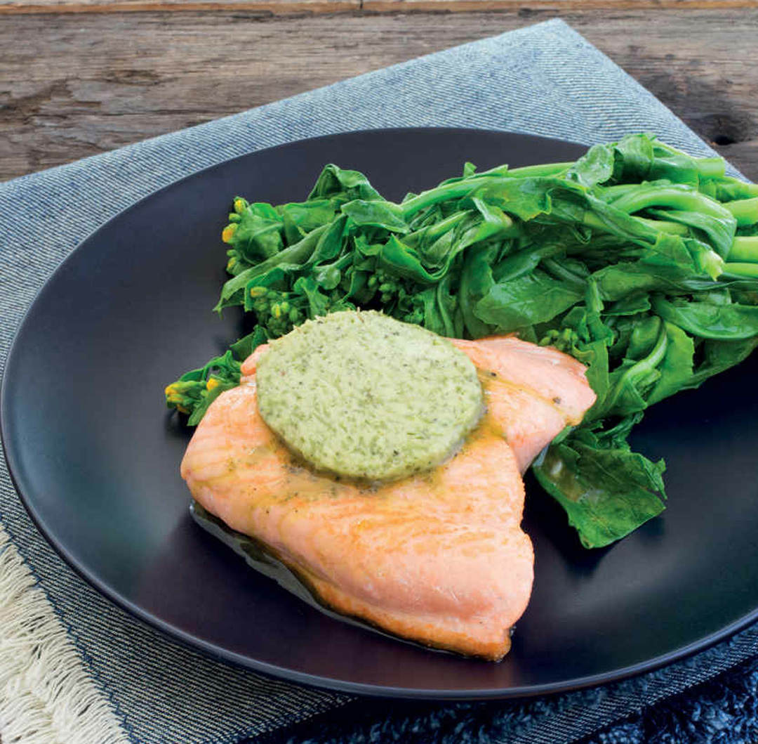 Citrus-Infused Herb Butter Salmon
