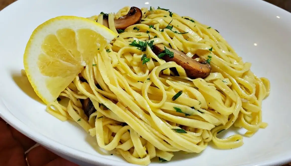 Ring Doorbell 2-Flashing Blue Lemon Herb Pasta
