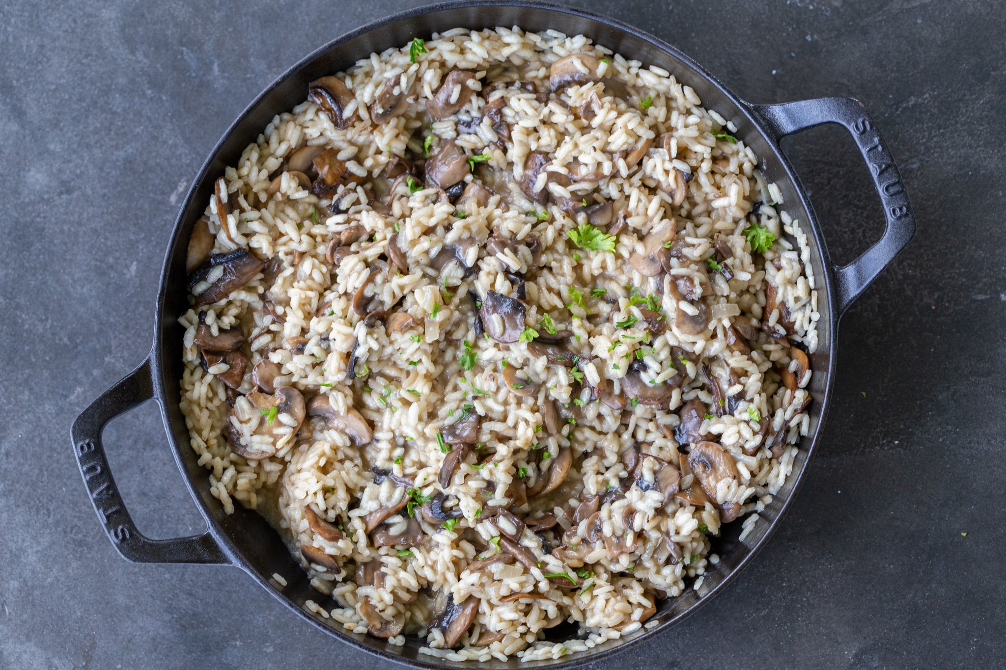 Occult Alchemy Mushroom Risotto