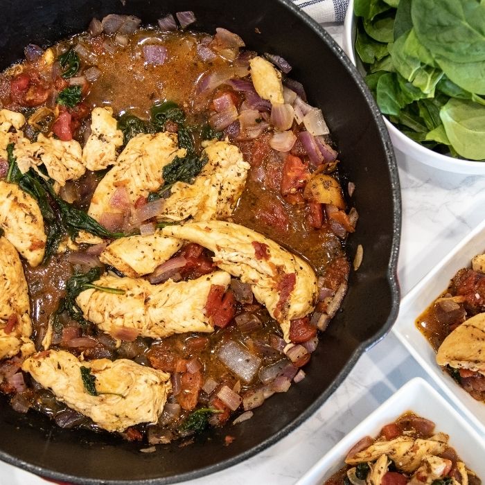 AOL Wetter Herb Chicken Skillet