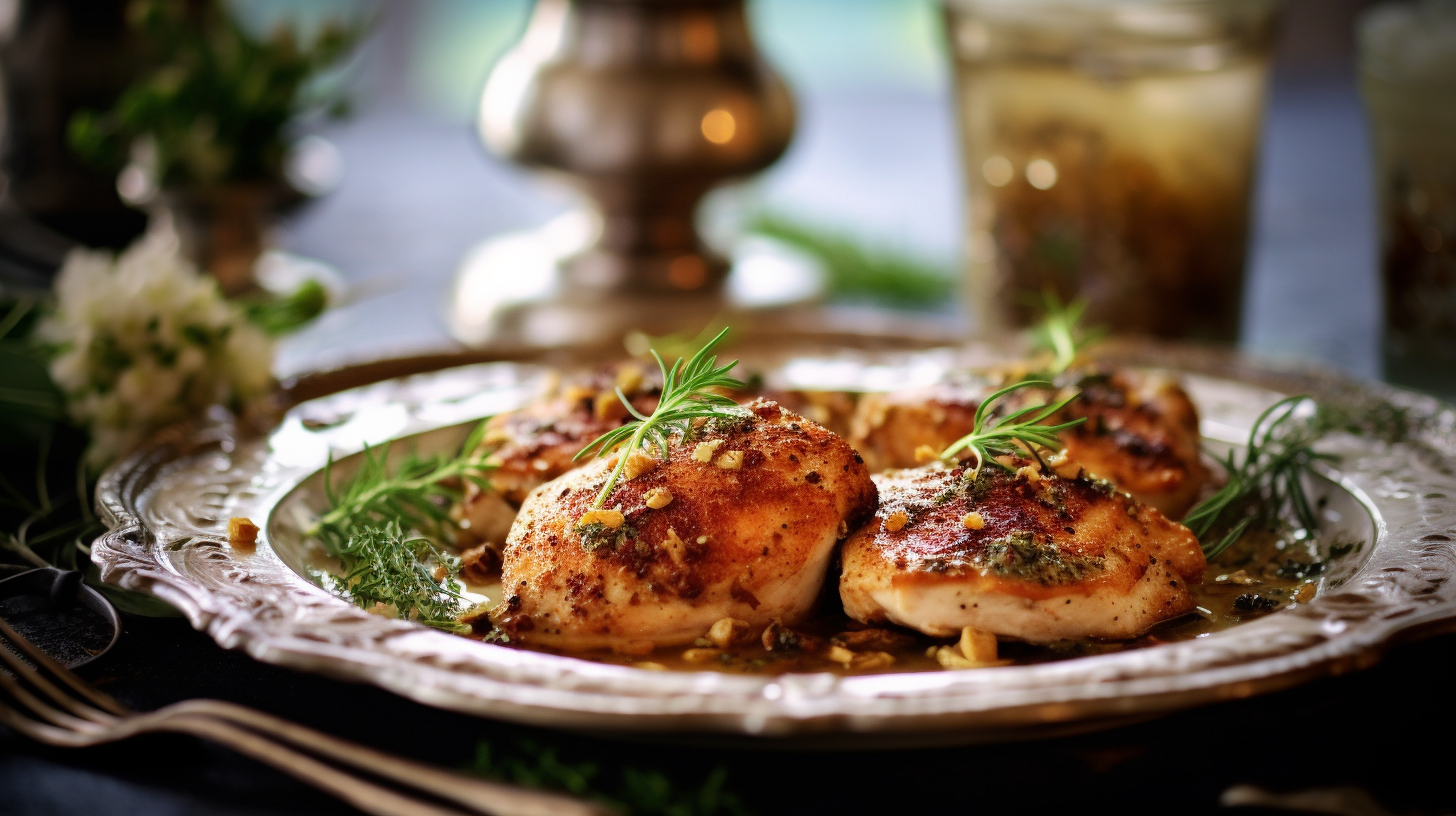 CHK Code Herb-Crusted Chicken