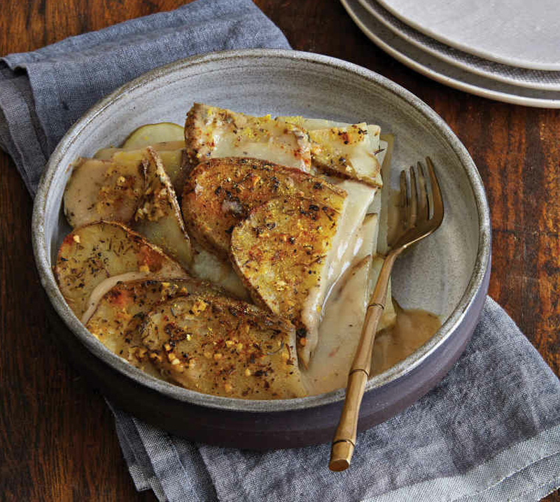 Spring Herb Scalloped Potatoes