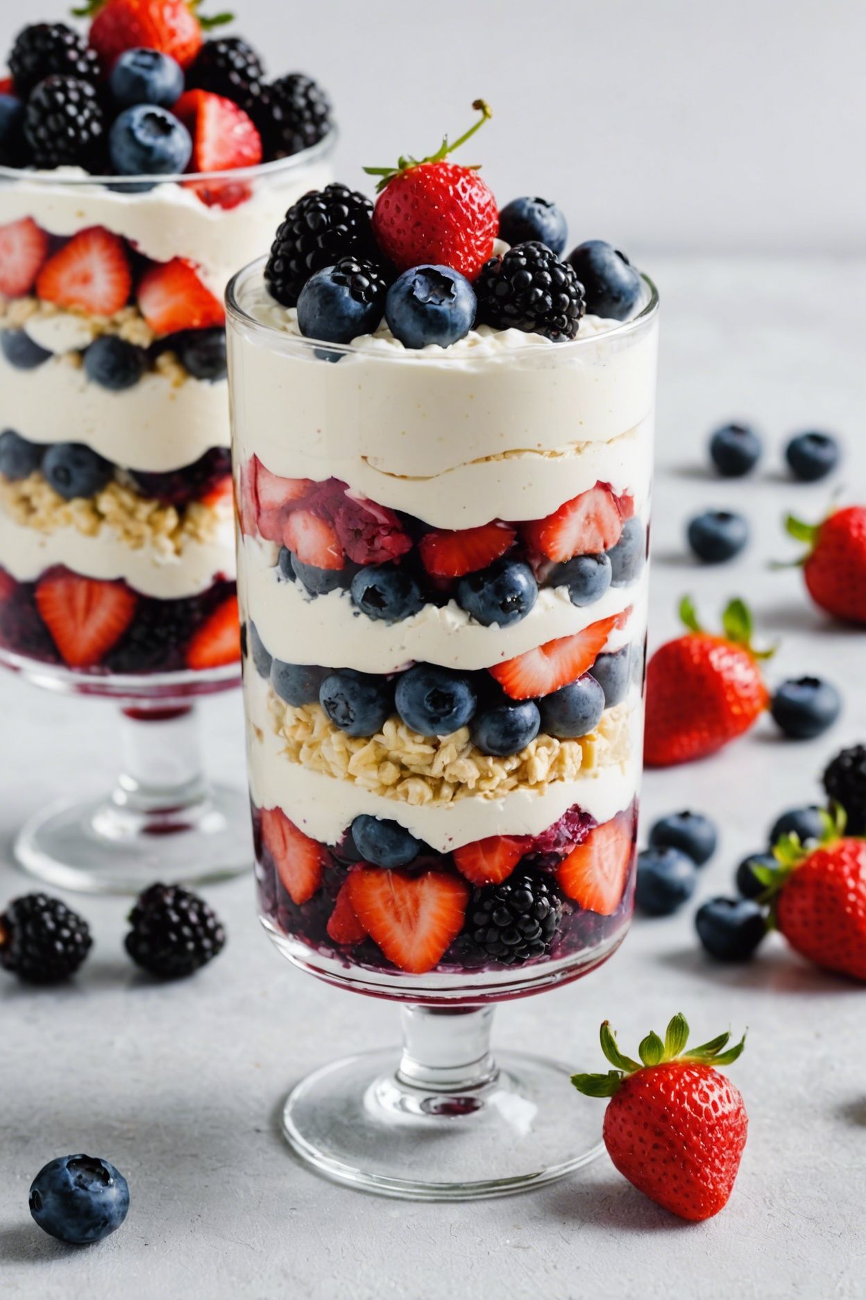 Light & Bright Summer Fruit Parfait