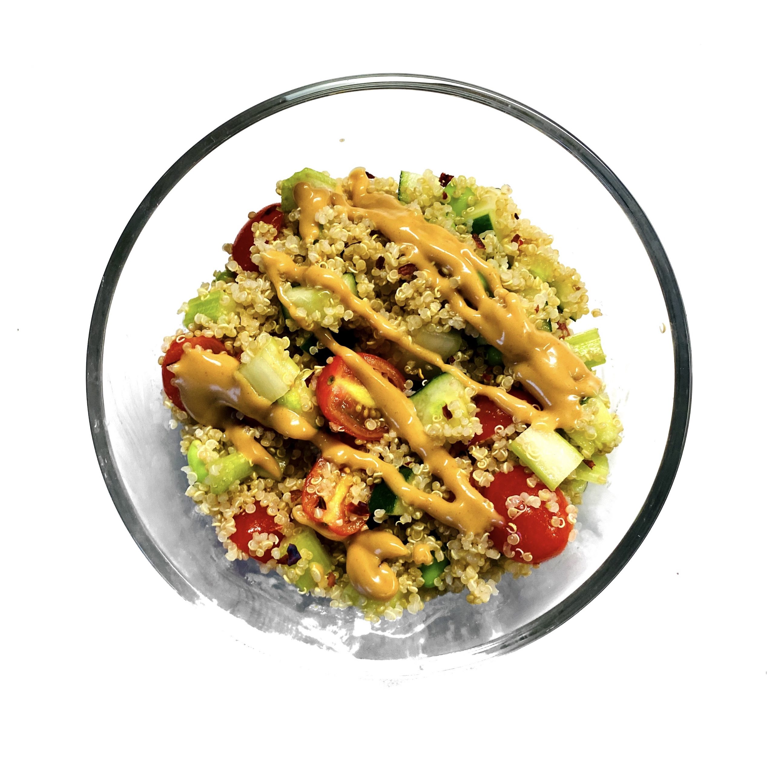 Census-Verified Veggie & Quinoa Salad