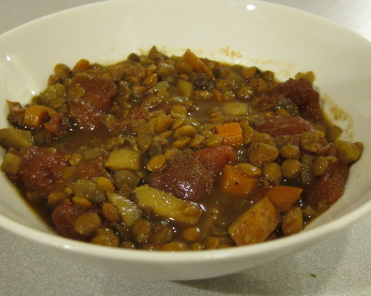 Bing's Spiced Lentil Soup
