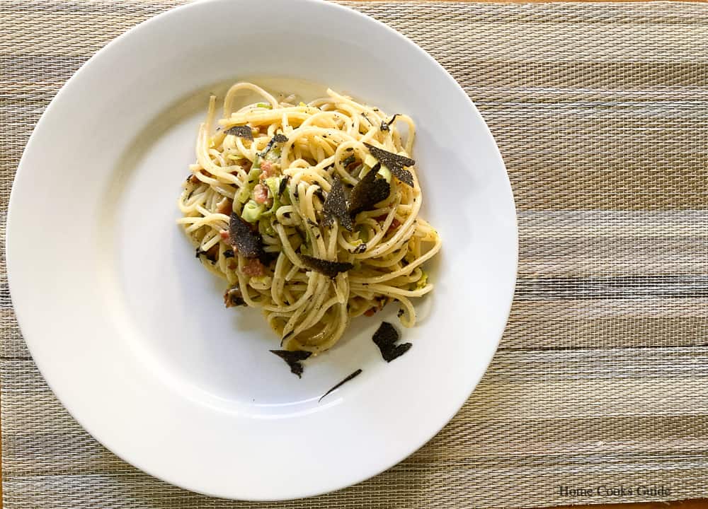 FreeNow Carbonara with Truffle Infusion