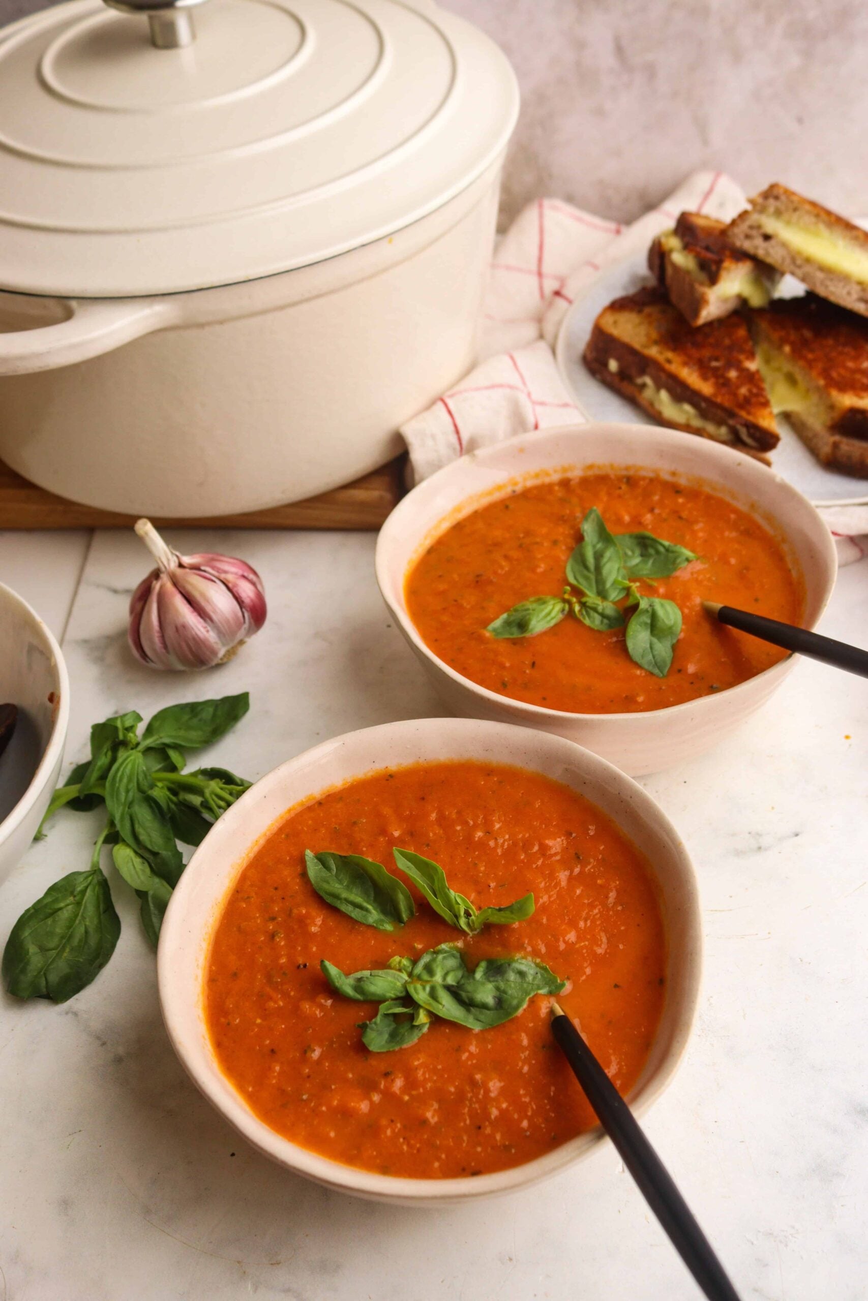 Garden-Ripened Tomato Basil Soup