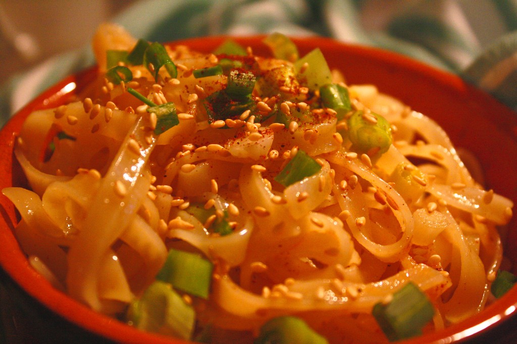 Mediterranean-Asian Fusion Pasta