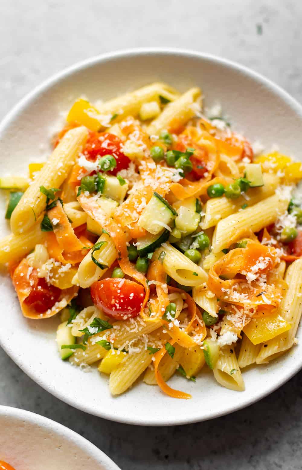 Earnest Tomato-Basil Pasta Primavera