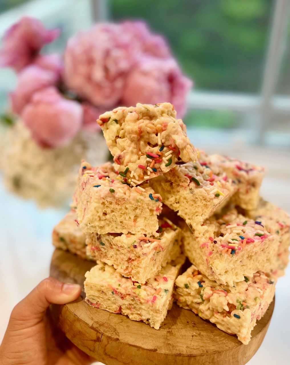 Confetti Rice Krispie Treats