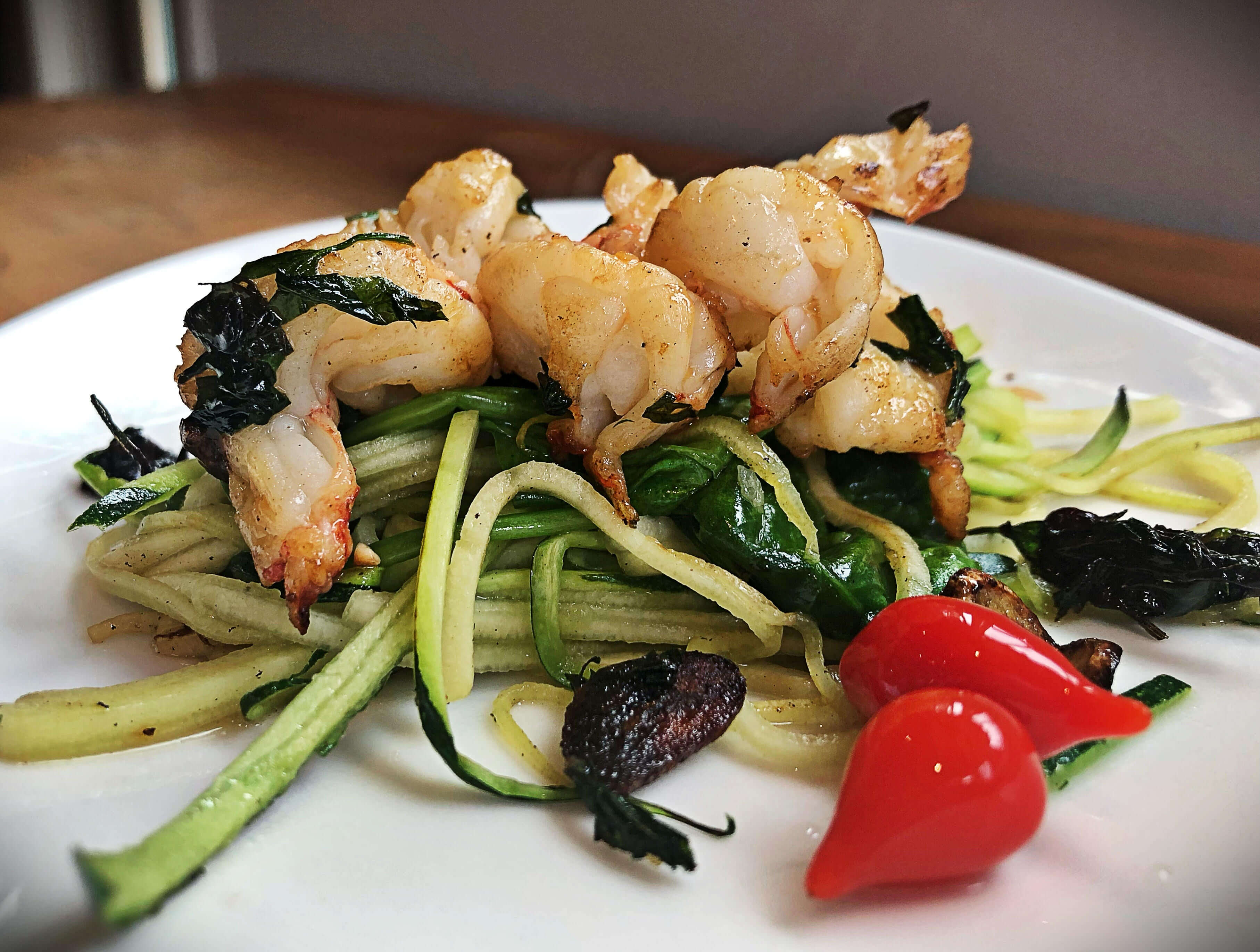 Aperol-Infused Citrus Shrimp with Herb Butter