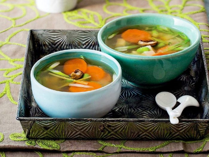 Authentic Kyoto-Style Miso Soup with Silken Tofu