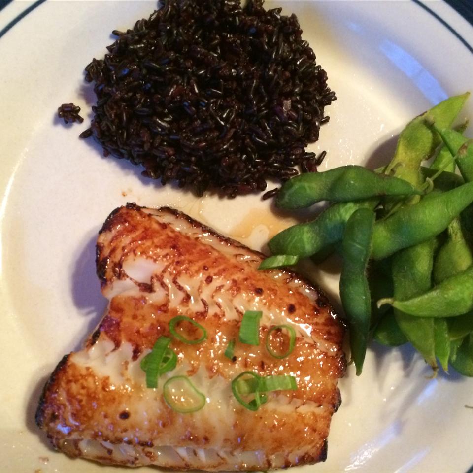 Honjozo-Style Miso-Infused Sea Bass with Shio-Koji Veggies
