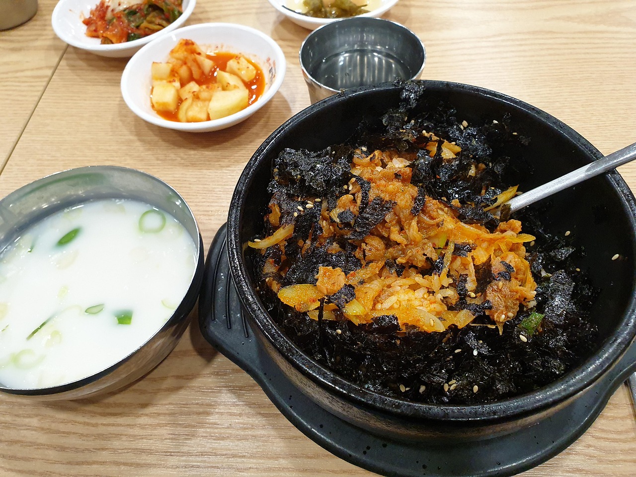 Traditional Korean Bibimbap with Gochujang Glaze