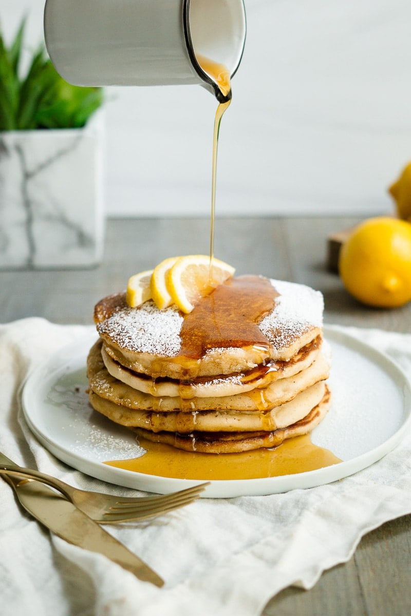 Lemon Ricotta Cloud Pancakes