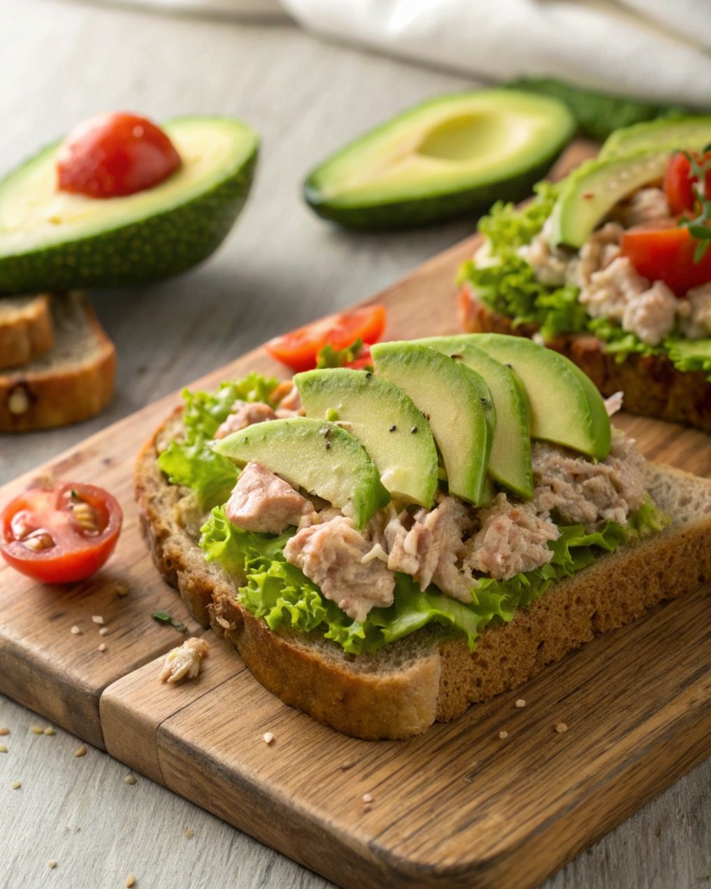 Collaborative Tuna Salad Sandwich with Avocado
