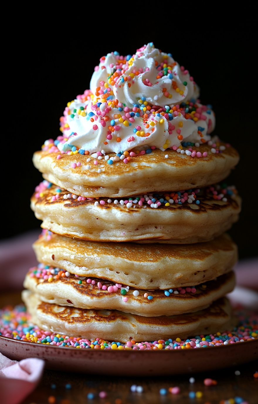 Fun-Sprinkle Pancake Tower