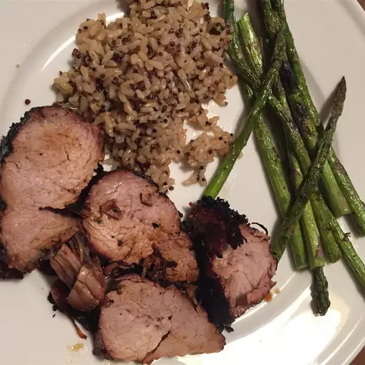 Spanish-Style Grilled Marinated Pork Tenderloin