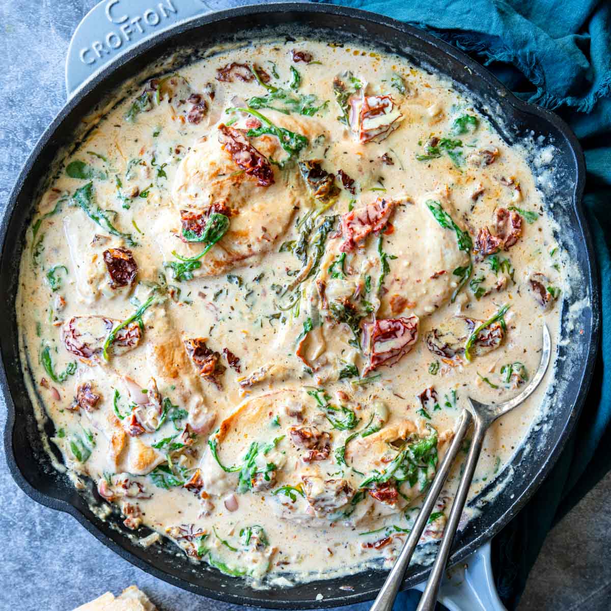Coconut Cream Sun-Dried Tomato Chicken